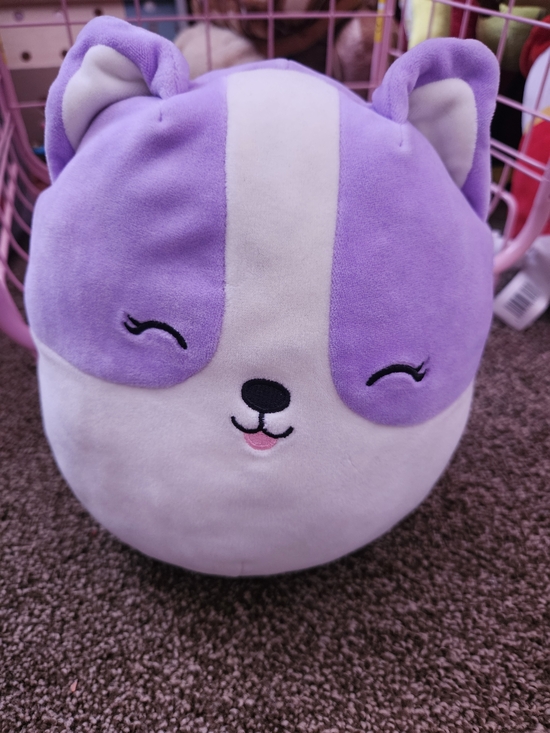 Squishmallows Other - Purple & Cream Smiling Plush Squishmallow